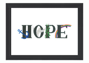 Arte Activista - HOPE (ESPERANZA) (copia firmada)